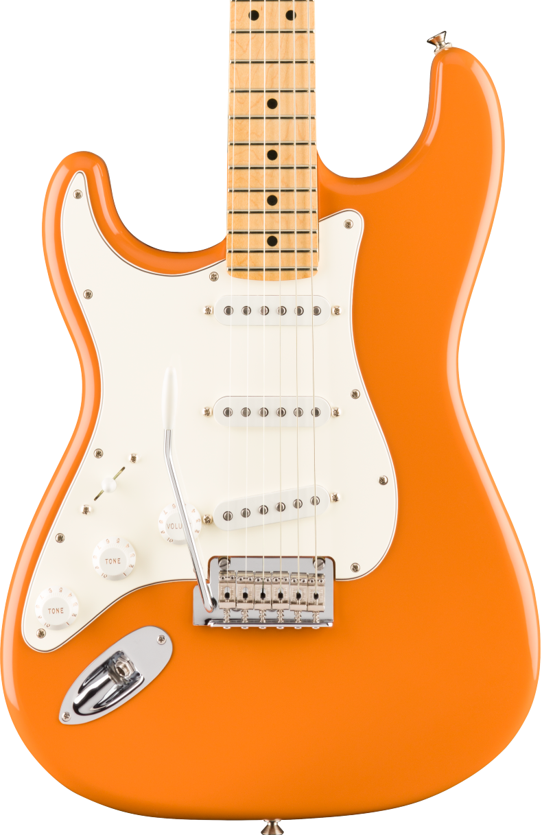 Fender Player Series Stratocaster Maple Neck Capri Orange Left Handed
