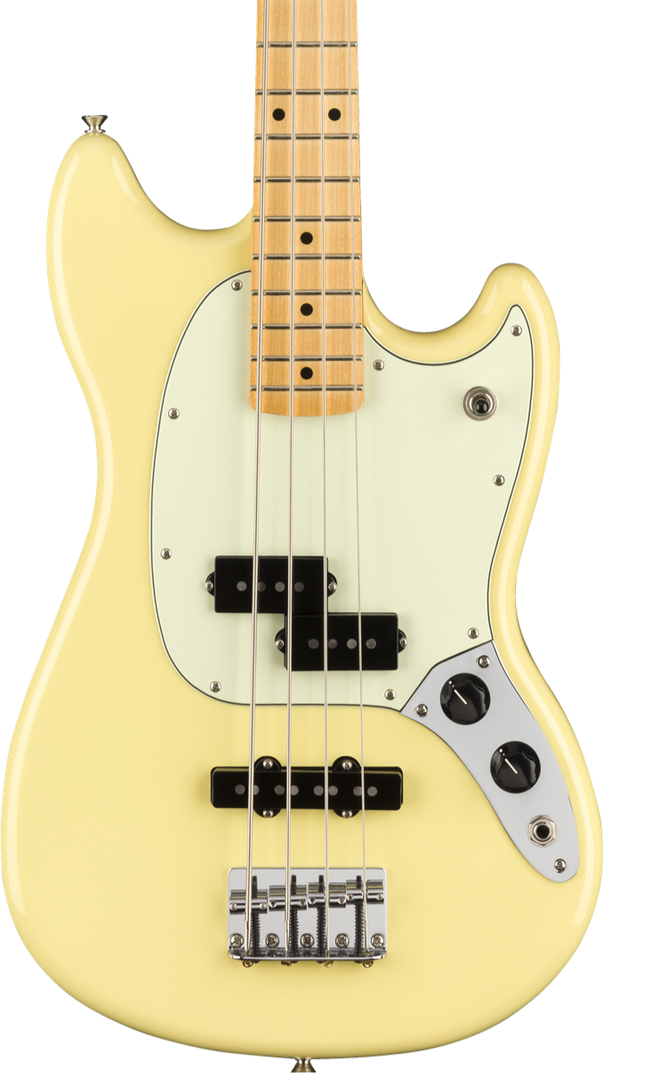 Fender Limited Edition Player Mustang Bass PJ Canary