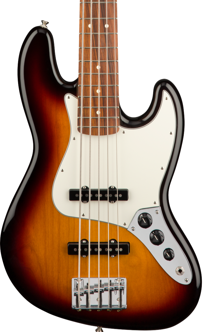 Fender Player Jazz Bass V Pau Ferro Fingerboard 3 Colour