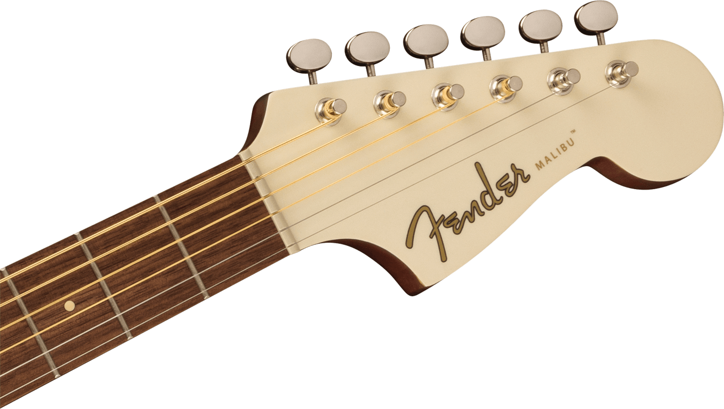 Fender Malibu Player Acoustic Guitar - Olympic White