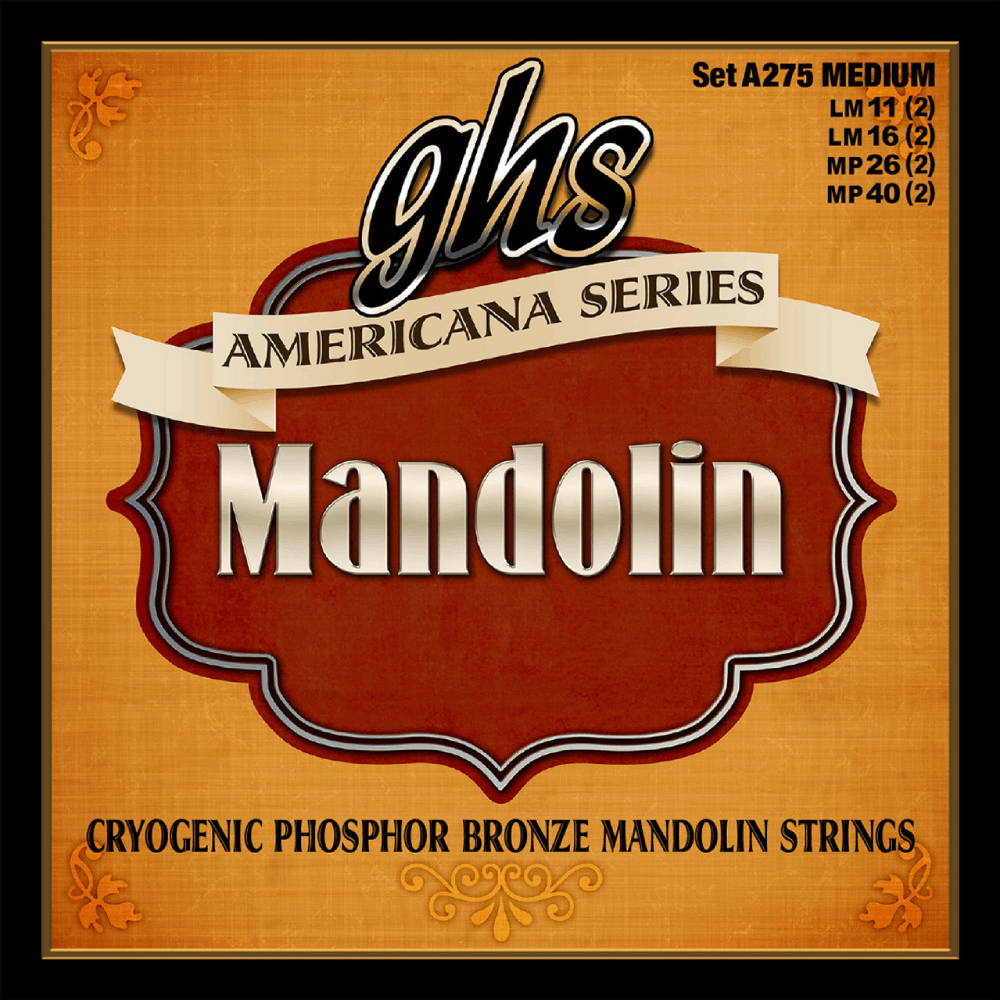 GHS A275 Americana Series Mandolin Strings - 11-40