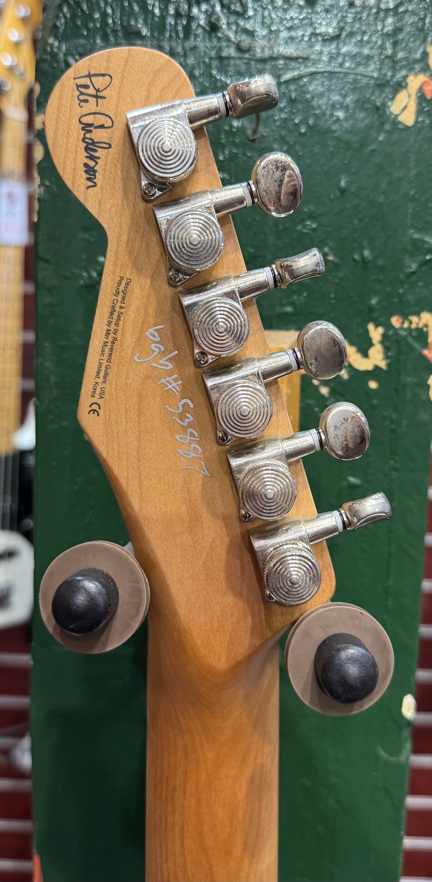 Reverend Pete Anderson Eastsider T Electric Guitar - Satin Deep Sea Blue