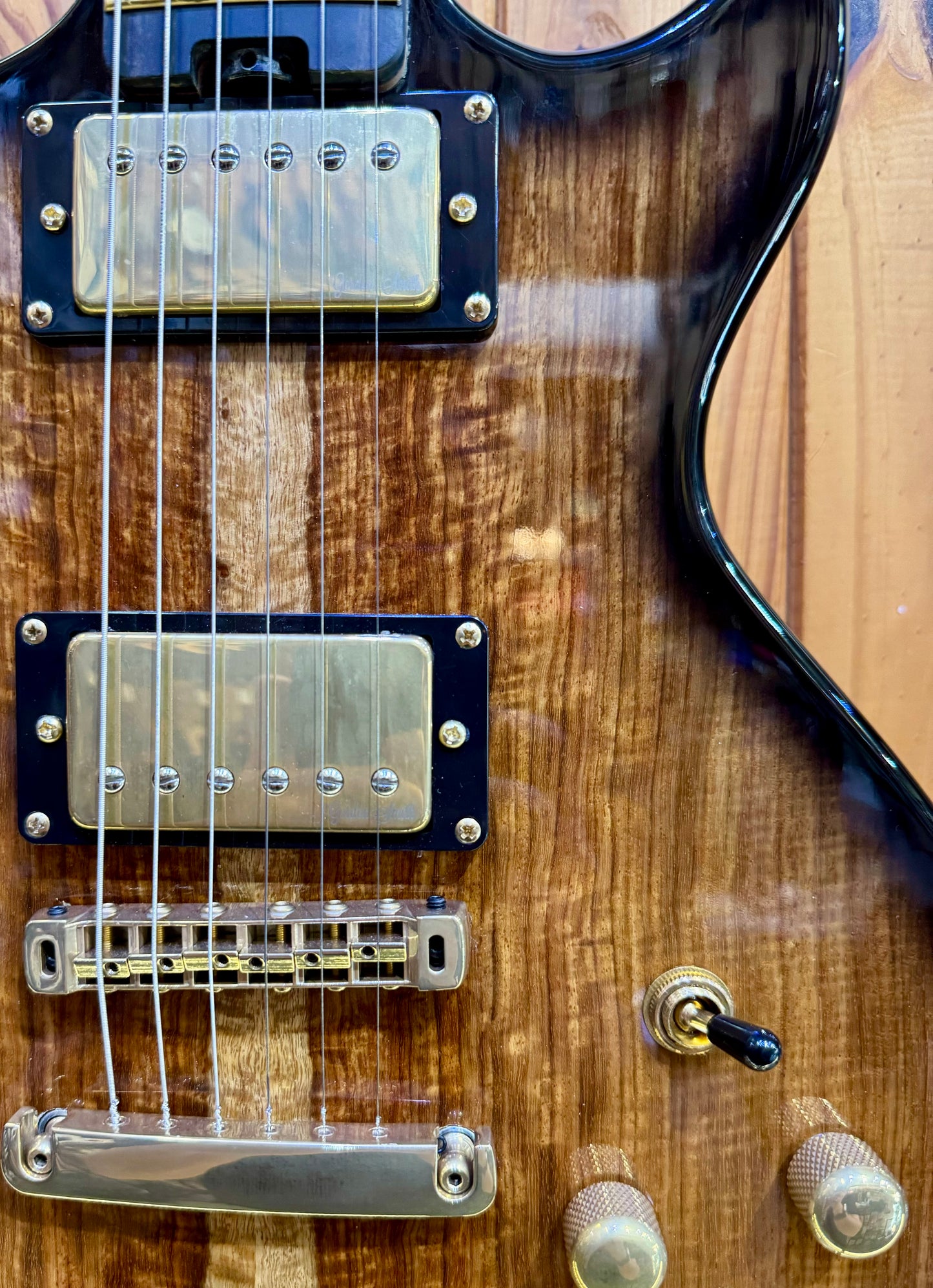 Gordon Smith GS Deluxe Semi-Solid - Solid Koa