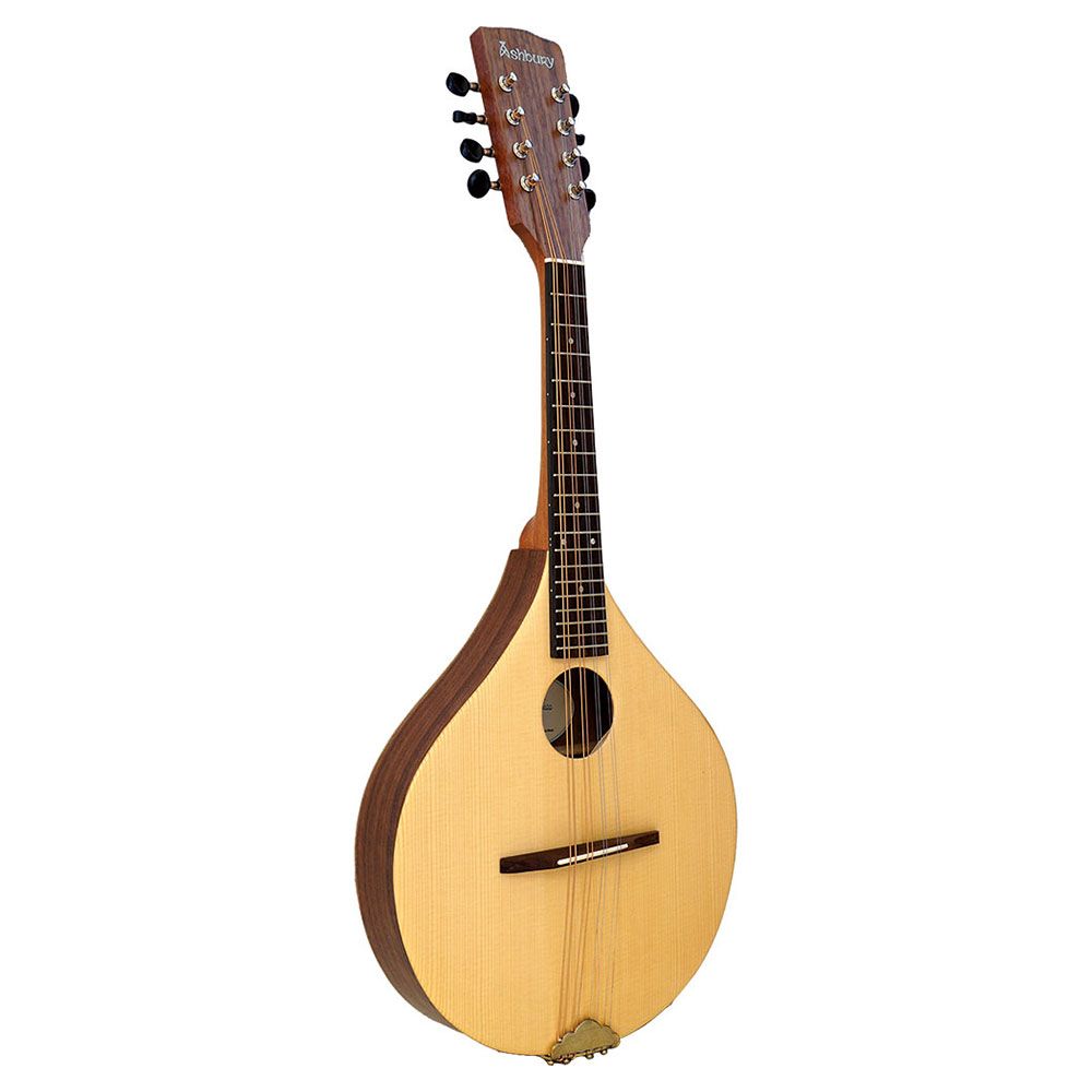 Ashbury Rathlin Solid Spruce & Walnut Round Hole Teardrop Mandolin