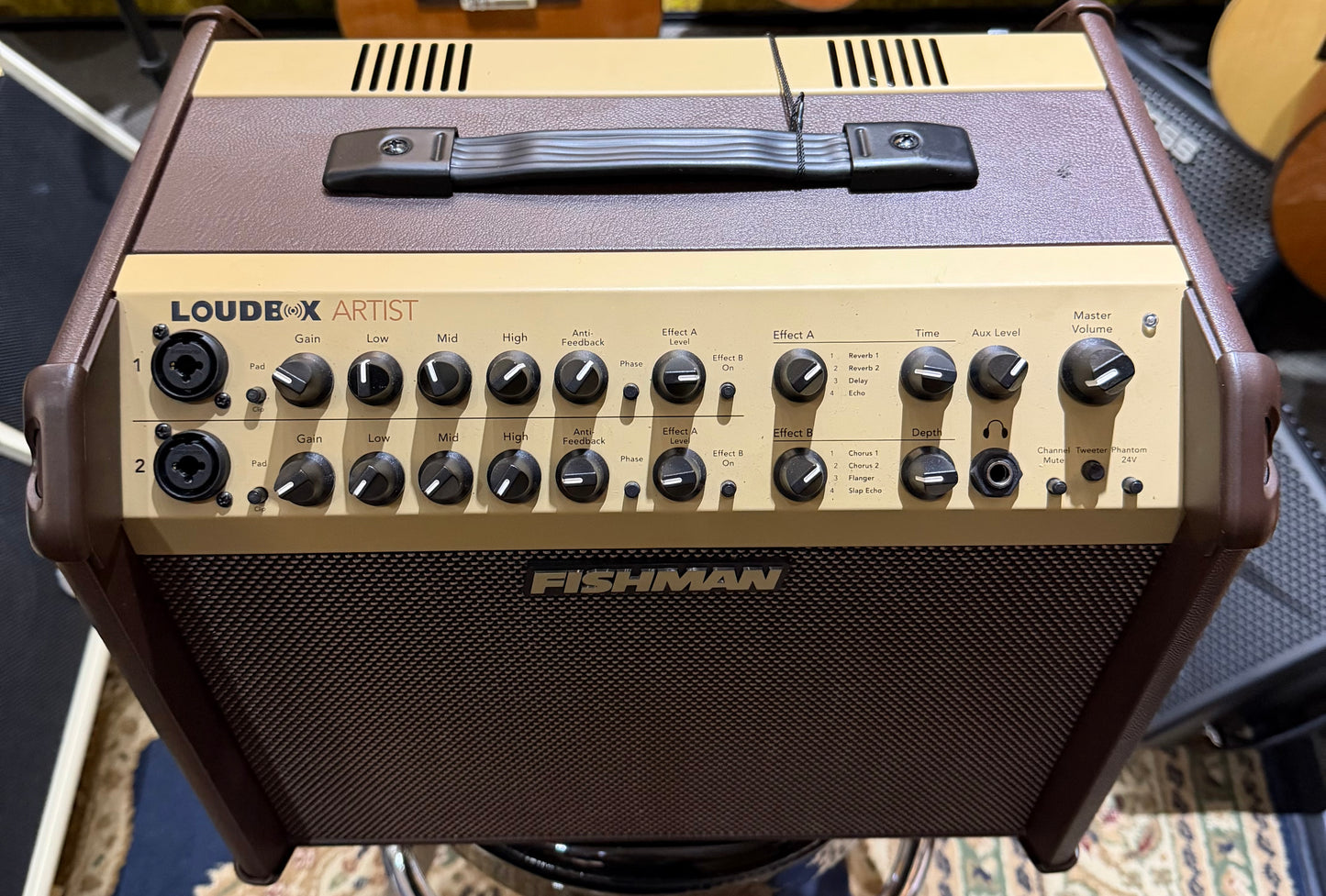 Fishman Loudbox Artist Acoustic Amp w/Cover - Pre-Loved