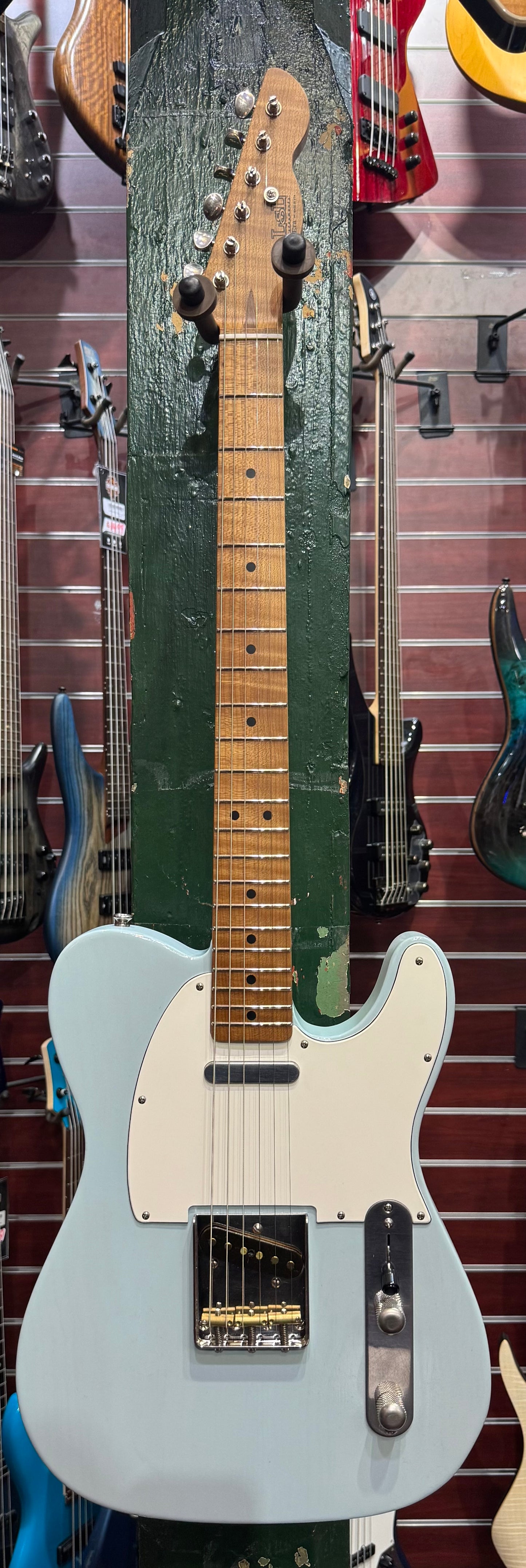 LSL Instruments T-Bone 'ERA' Electric Guitar - Faded Trans Sonic Blue