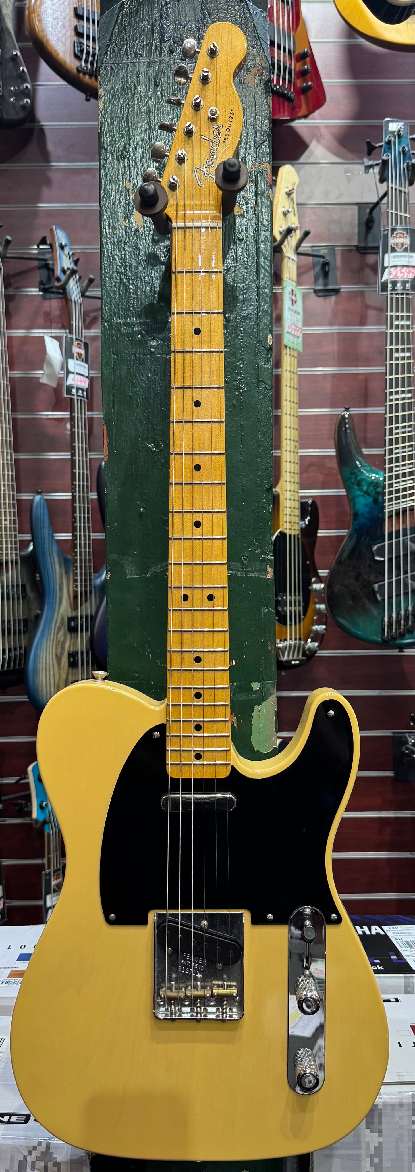 Fender Custom Shop 1950 ’Double Esquire' Esquire - Nocaster Blonde - Pre-Loved