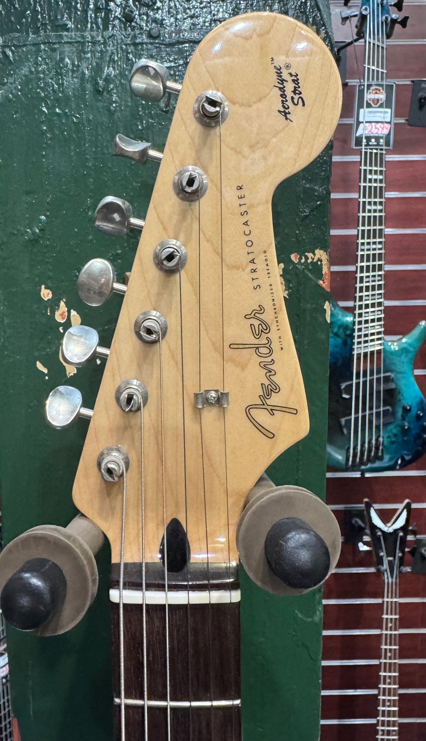 Fender Aerodyne Classic Stratocaster Limited Edition - Red Flame Maple - Pre-Loved