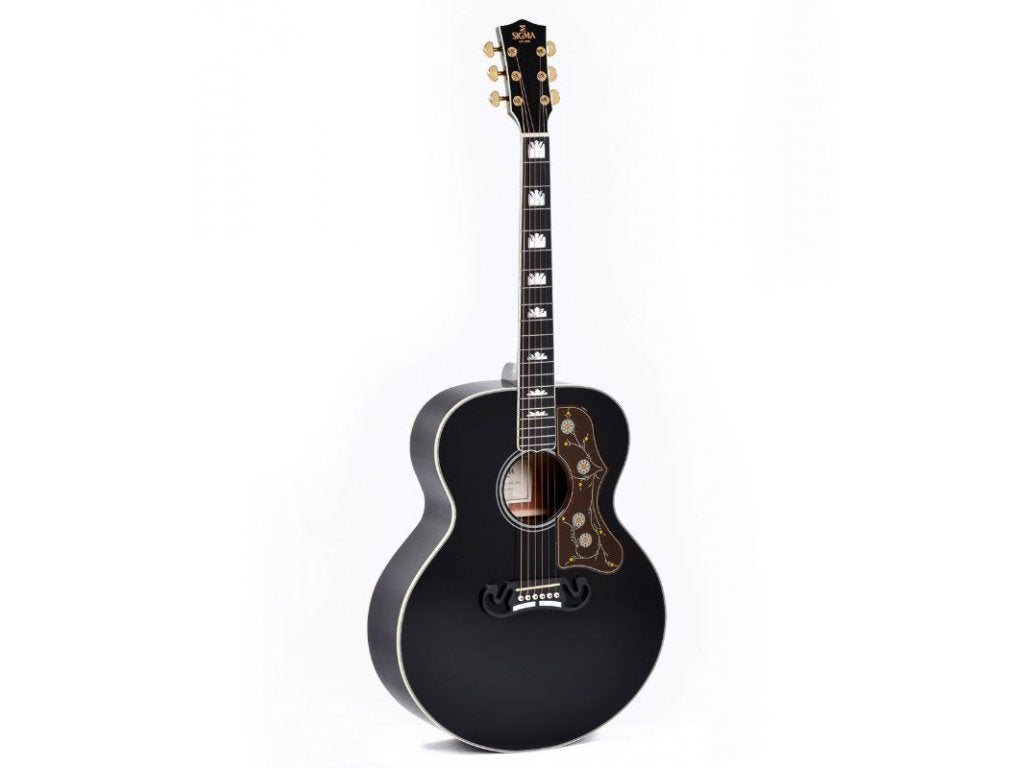 Sigma GJM-SG200 Jumbo Acoustic - Black
