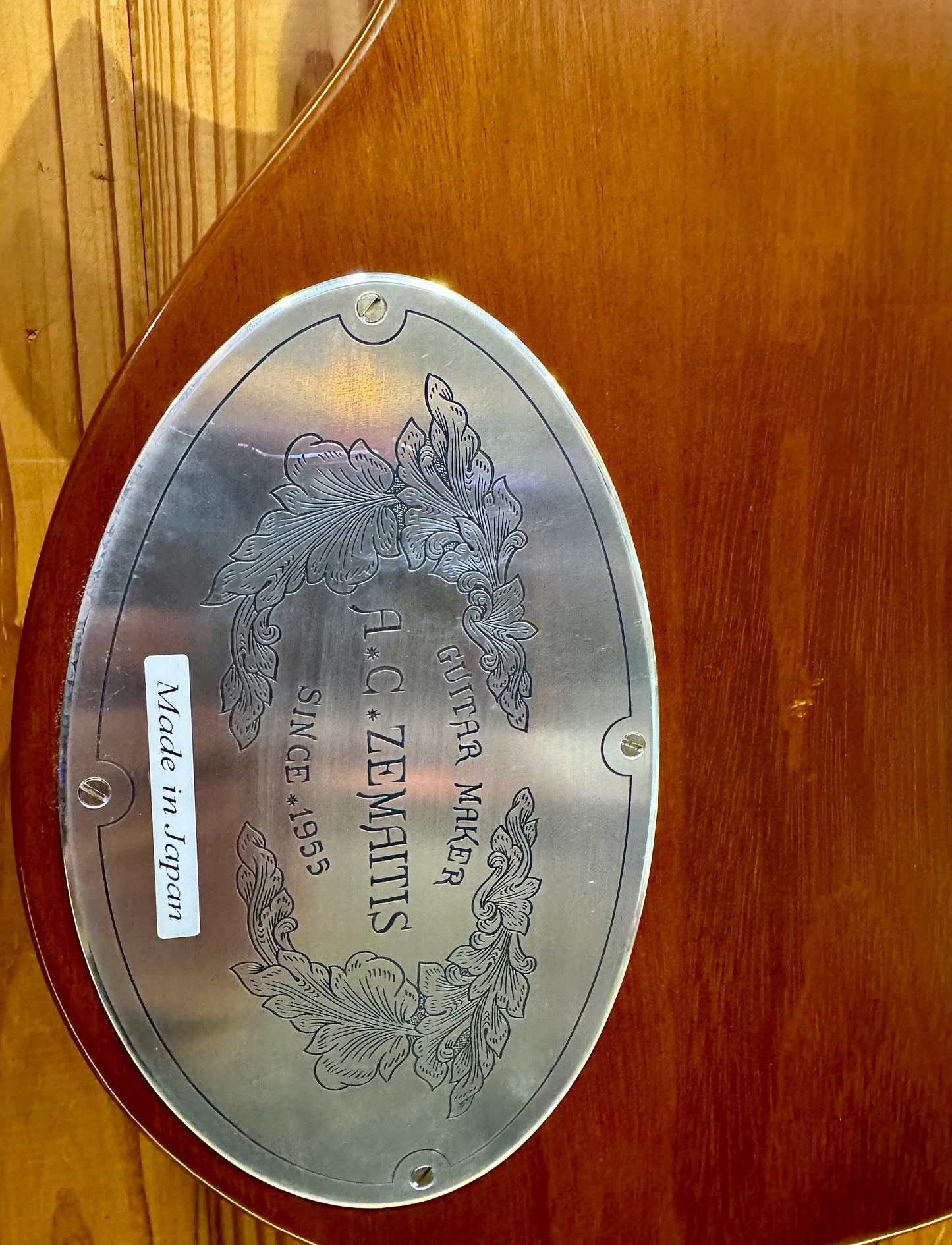 Zemaitis Pearl Front Custom Shop Electric Guitar - Pre-Loved