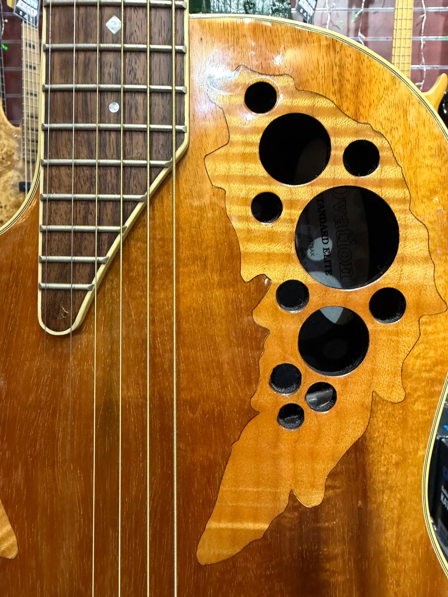 Ovation L6778AX Standard Elite - Figured Koa - Left Handed - Pre-Loved