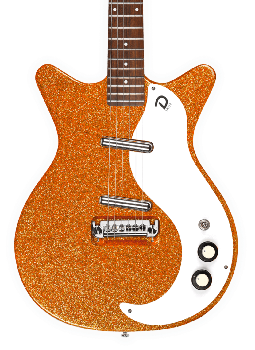 Danelectro ‘59M NOS Orange Metallic Flake