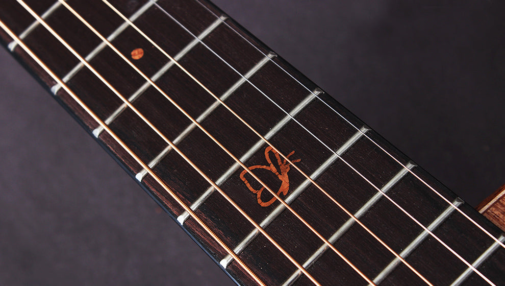 Crafter Mino/Alm Mid-Body Acoustic Electric Guitar - Mahogany