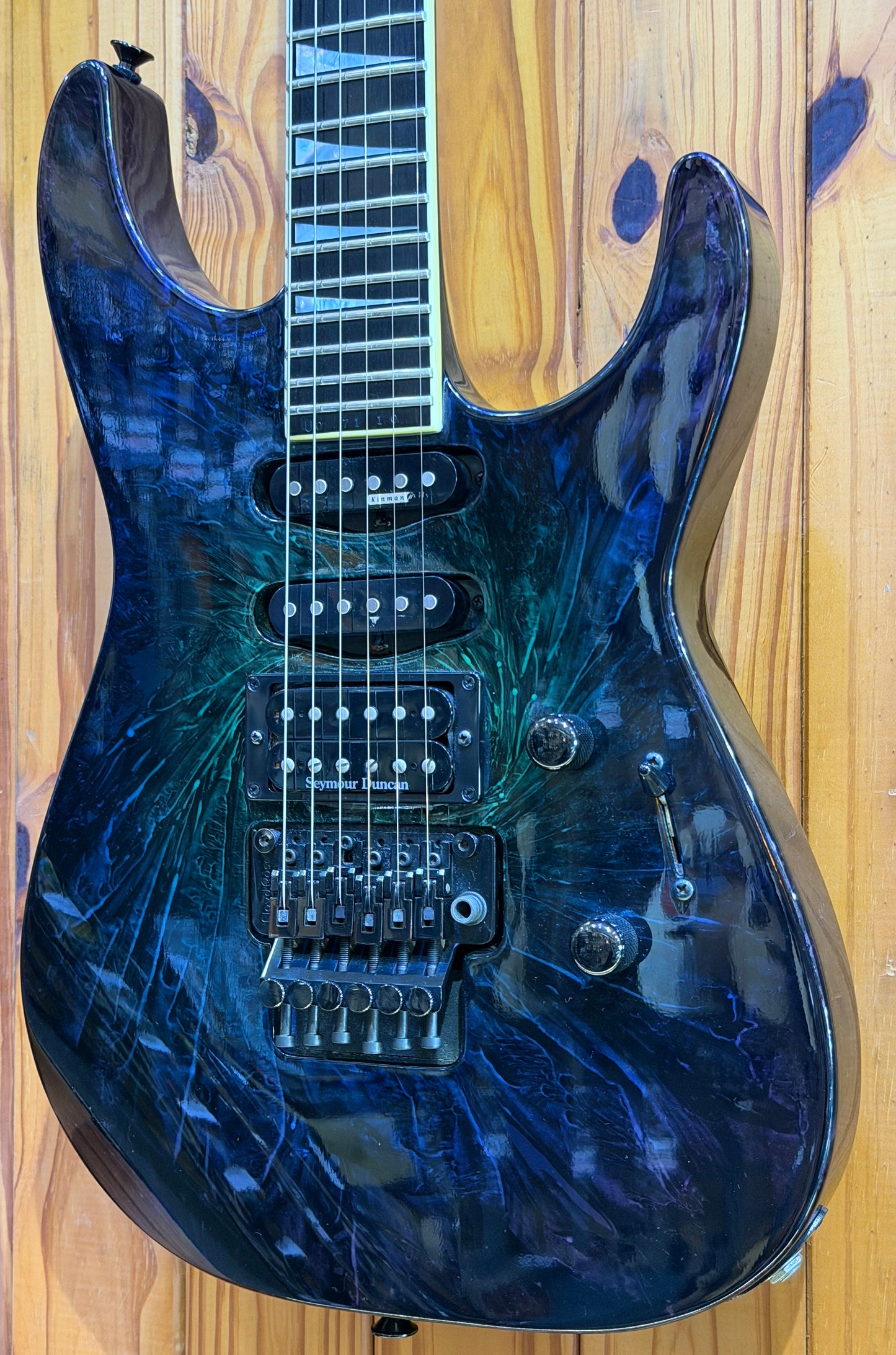 Jackson USA 1999 Soloist SL1 - Eerie Dess Swirl - Pre-Loved