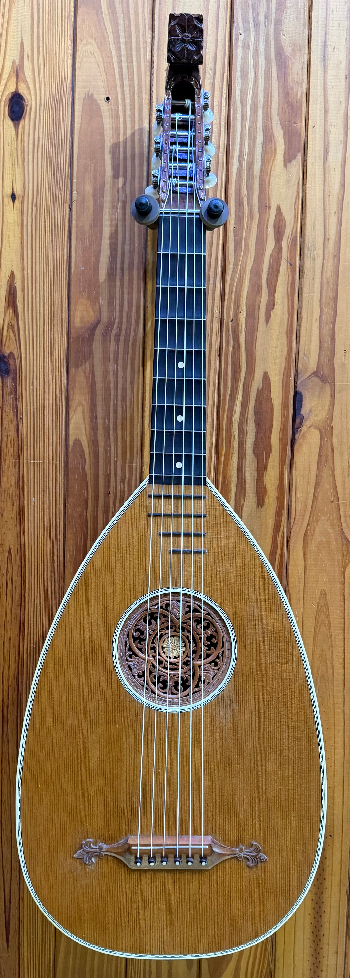 German Lute Guitar Circa 1930s - Standard Guitar Tuning - Pre-Loved