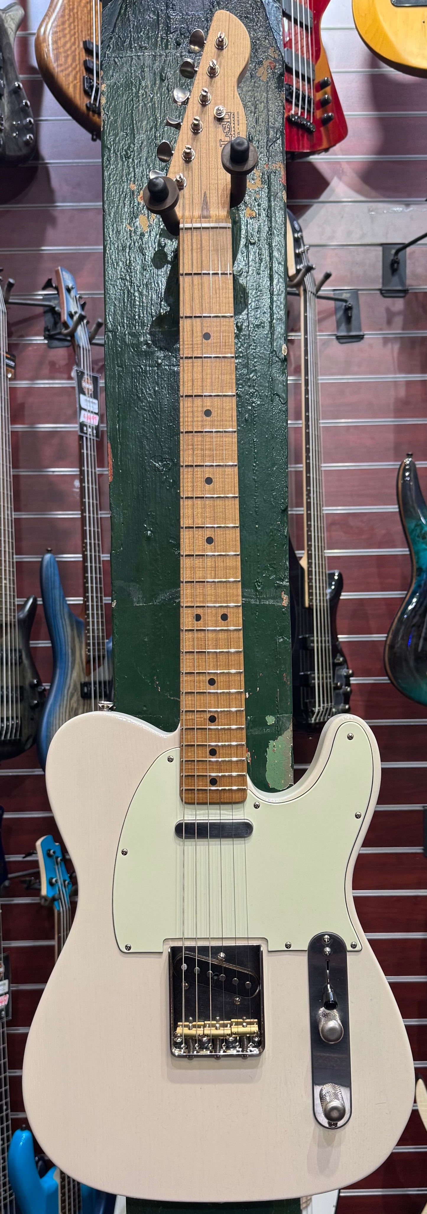 LSL Instruments T-Bone 'ERA' Electric Guitar - Vintage Cream