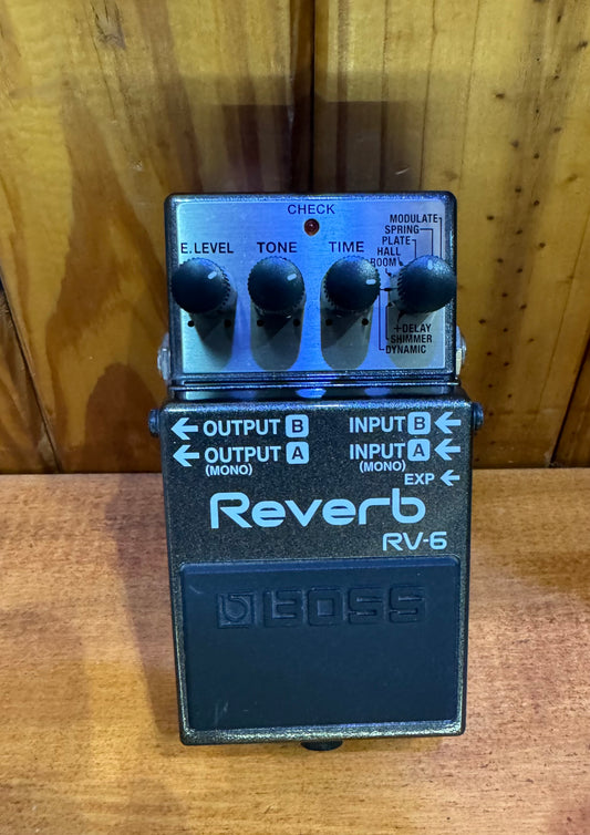 Boss RV-6 - Reverb - Pre-Loved