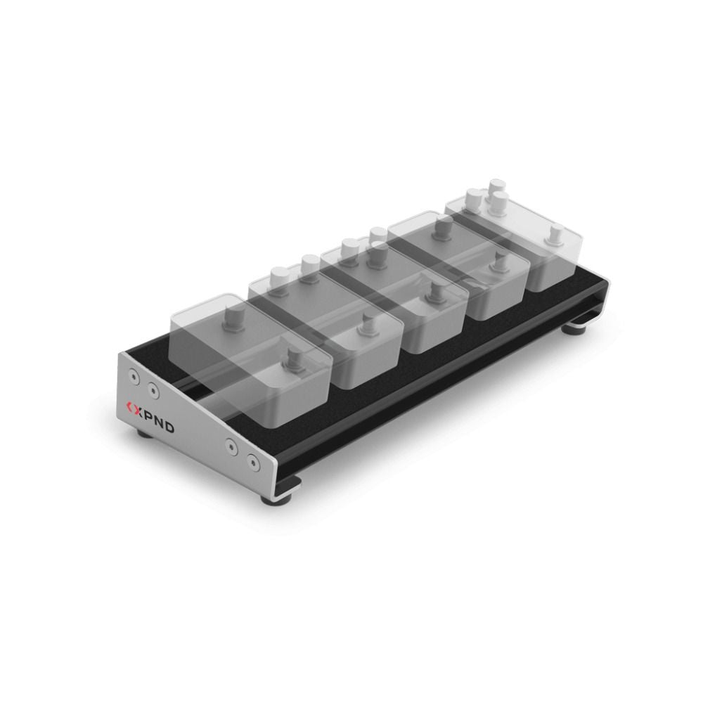 D'Addario XPND Core Single Row Pedalboard