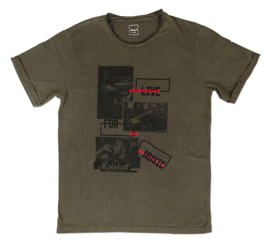 Marshall Live For Music T-Shirt