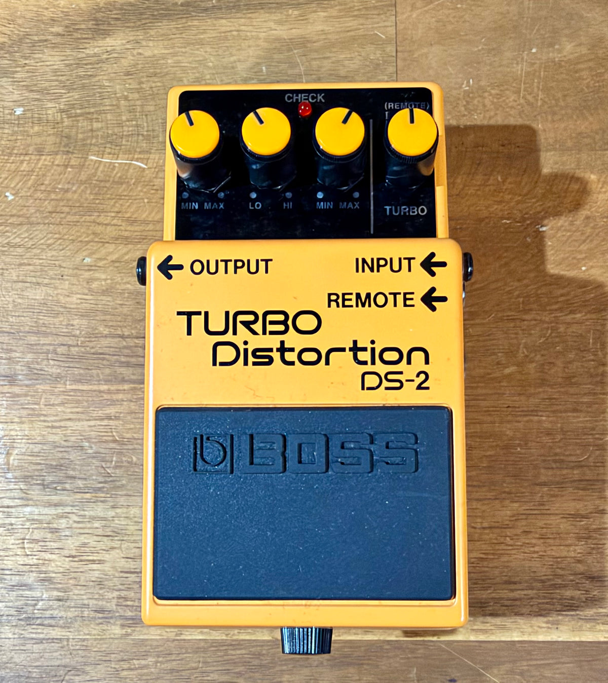 Boss DS-2 - Turbo Distortion Pedal - Pre-Loved