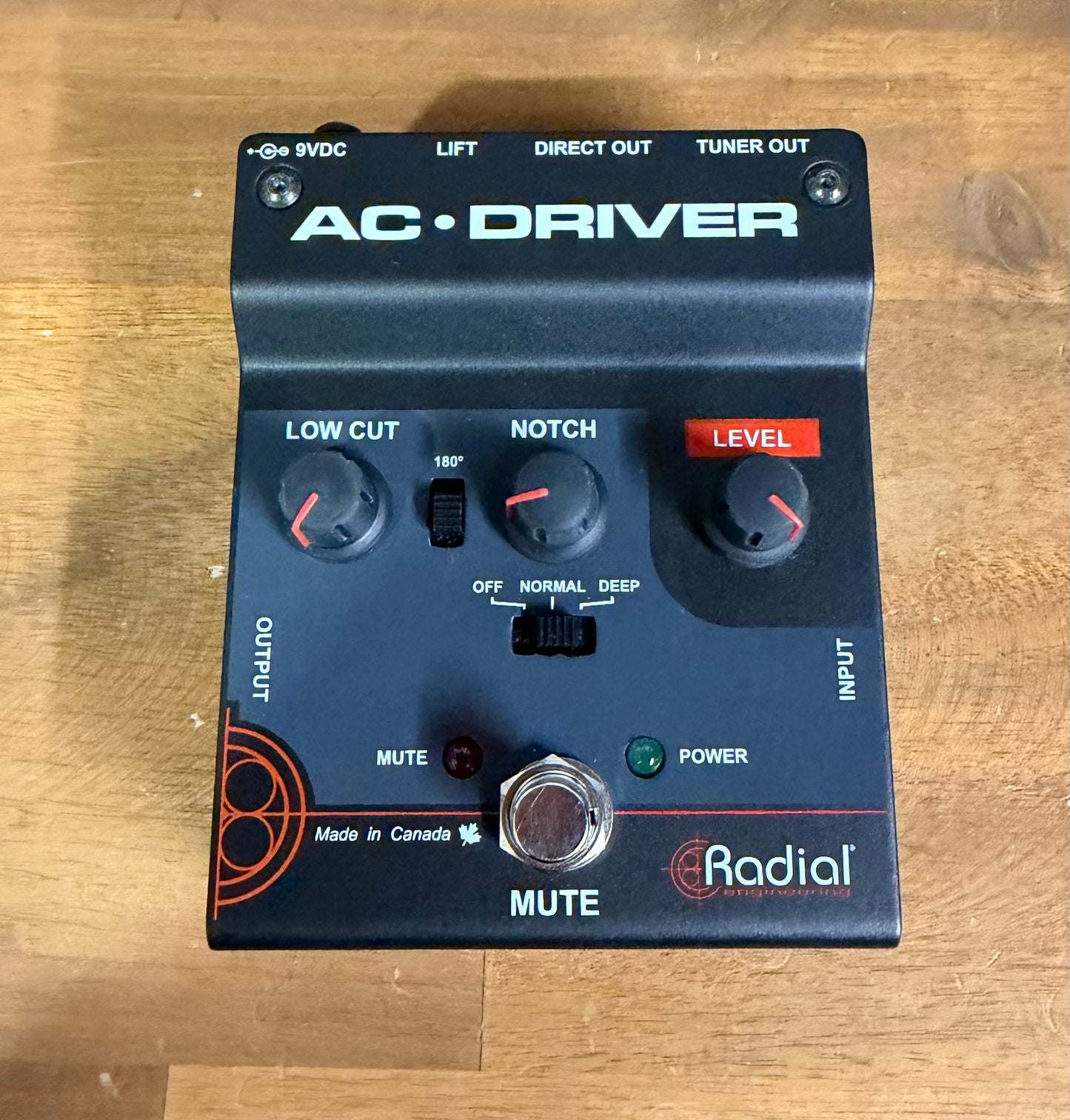 Radial Tonebone AC Driver - Acoustic Instrument Preamp & DI - Pre-Loved