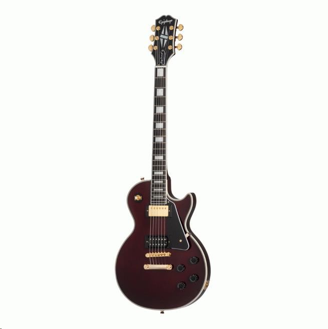 Epiphone Jerry Cantrell 'Wino' Les Paul Custom - Dark Wine Red