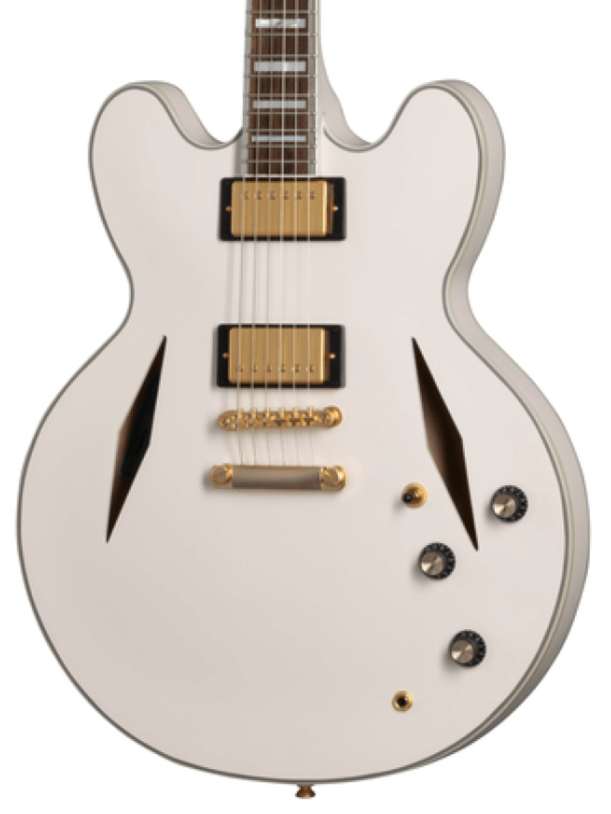 Epiphone Emily Wolfe “White Wolfe” Sheraton Electric Guitar Epiphone Emily Wolfe “White Wolfe” Sheraton Electric Guitar