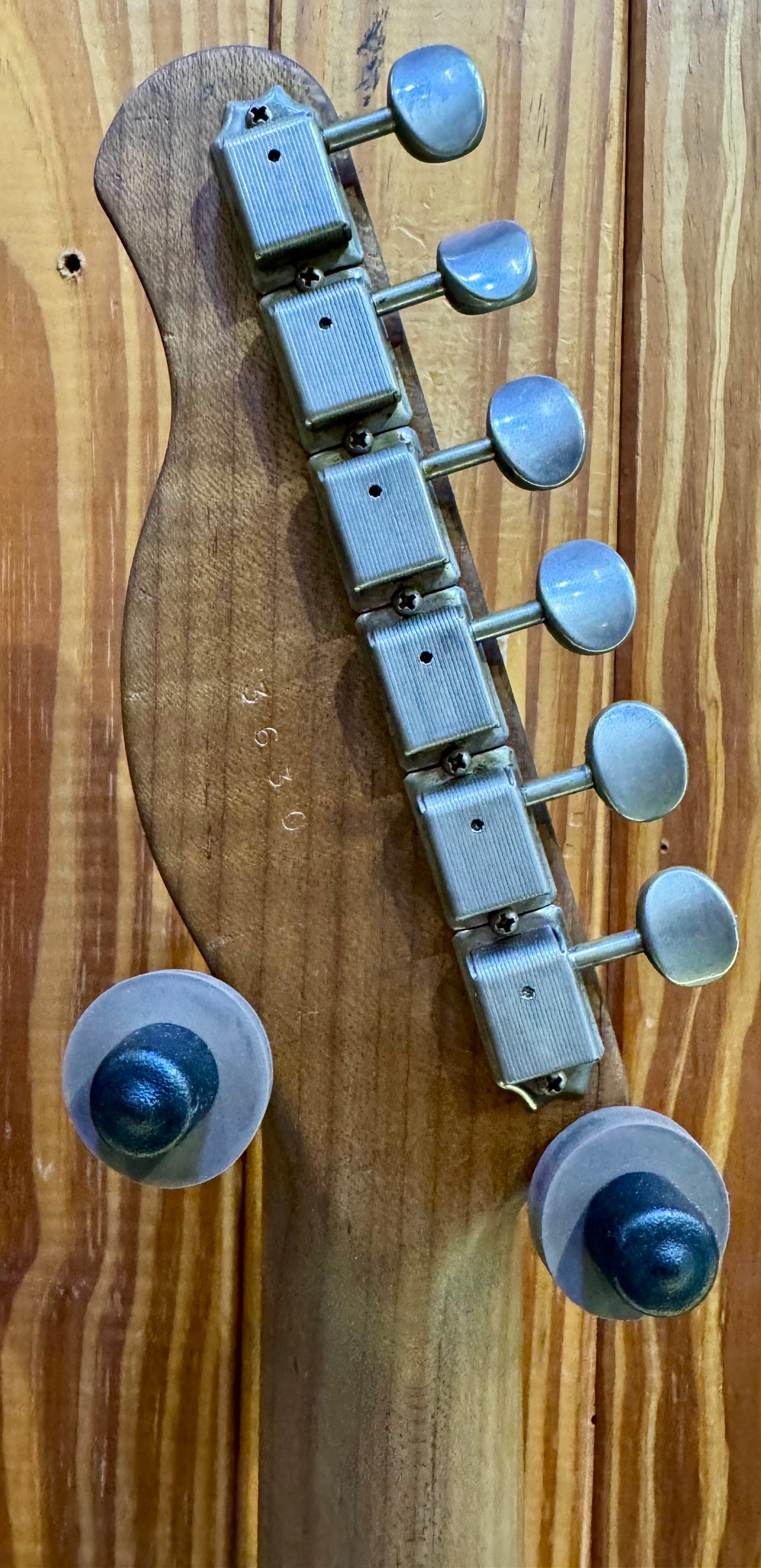 Xotic California Classic XTC-1 - Black Over Butterscotch - Super-Heavy Aged MN #3630