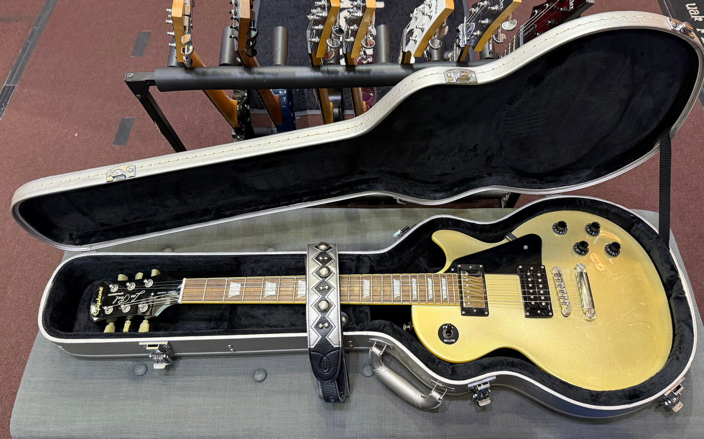 Epiphone Ltd Ed Tommy Thayer “Spaceman” Les Paul Standard - Silver Flake - Pre-Loved