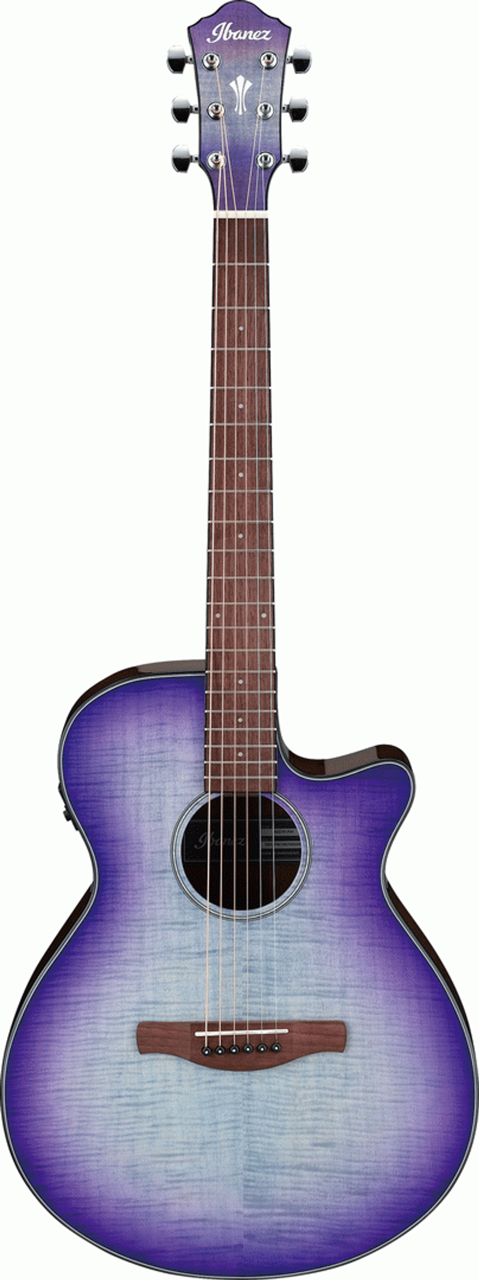 Ibanez AEG70 Acoustic - Purple Iris Burst High Gloss