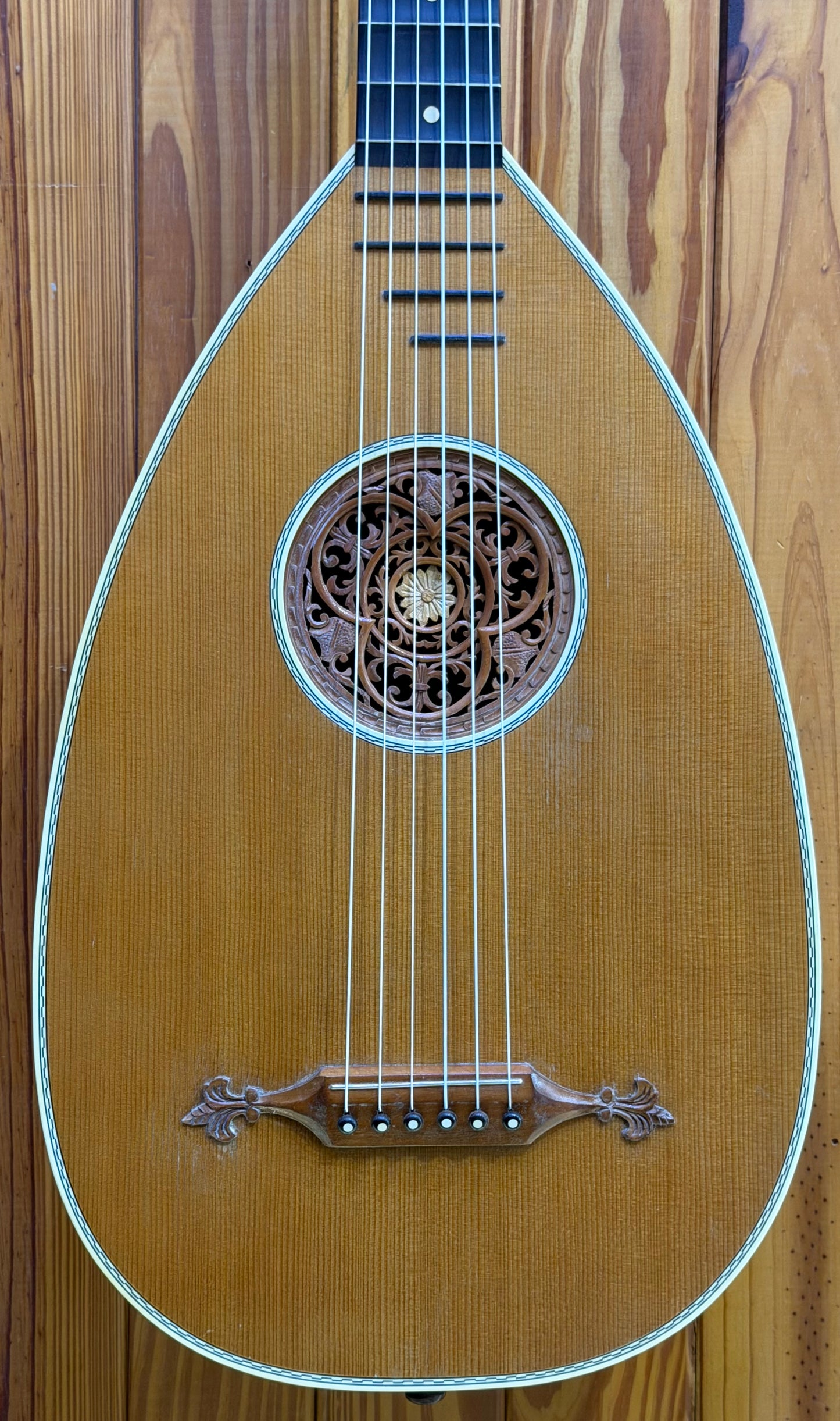 German Lute Guitar Circa 1930s - Standard Guitar Tuning - Pre-Loved
