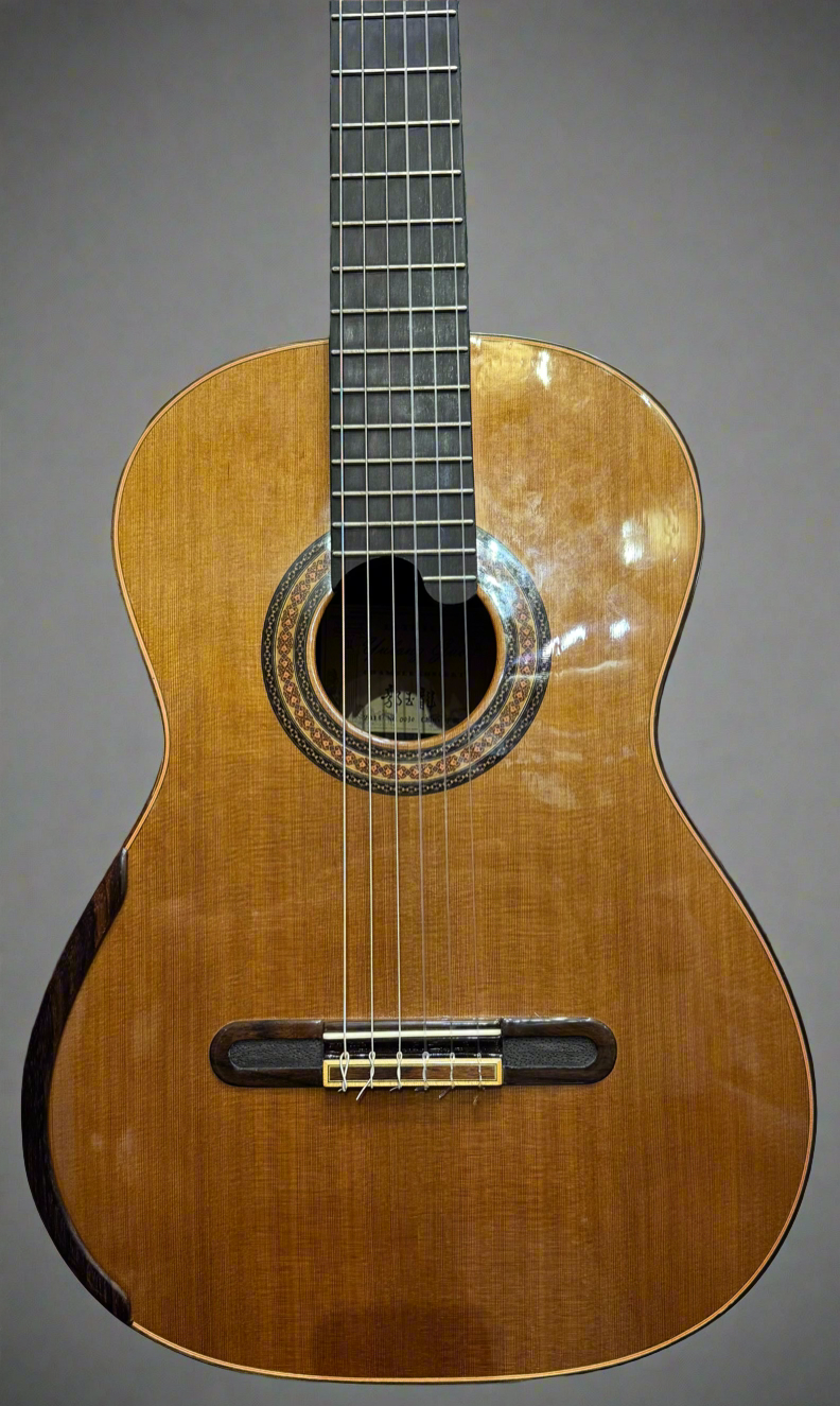 Yulong Guo Chambered Concert Classical Guitar