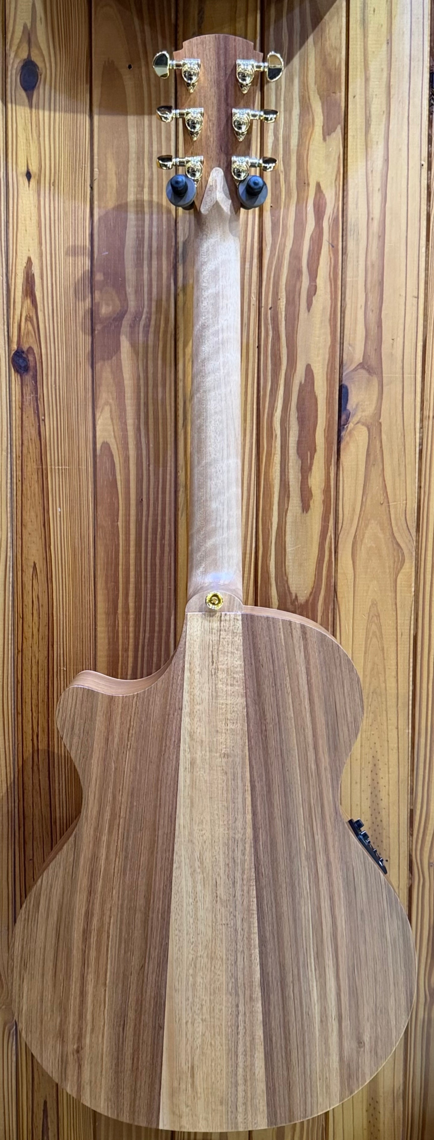 Cole Clark TL2EC Thinline - Solid Blackwood w/ Pickup & Hardcase