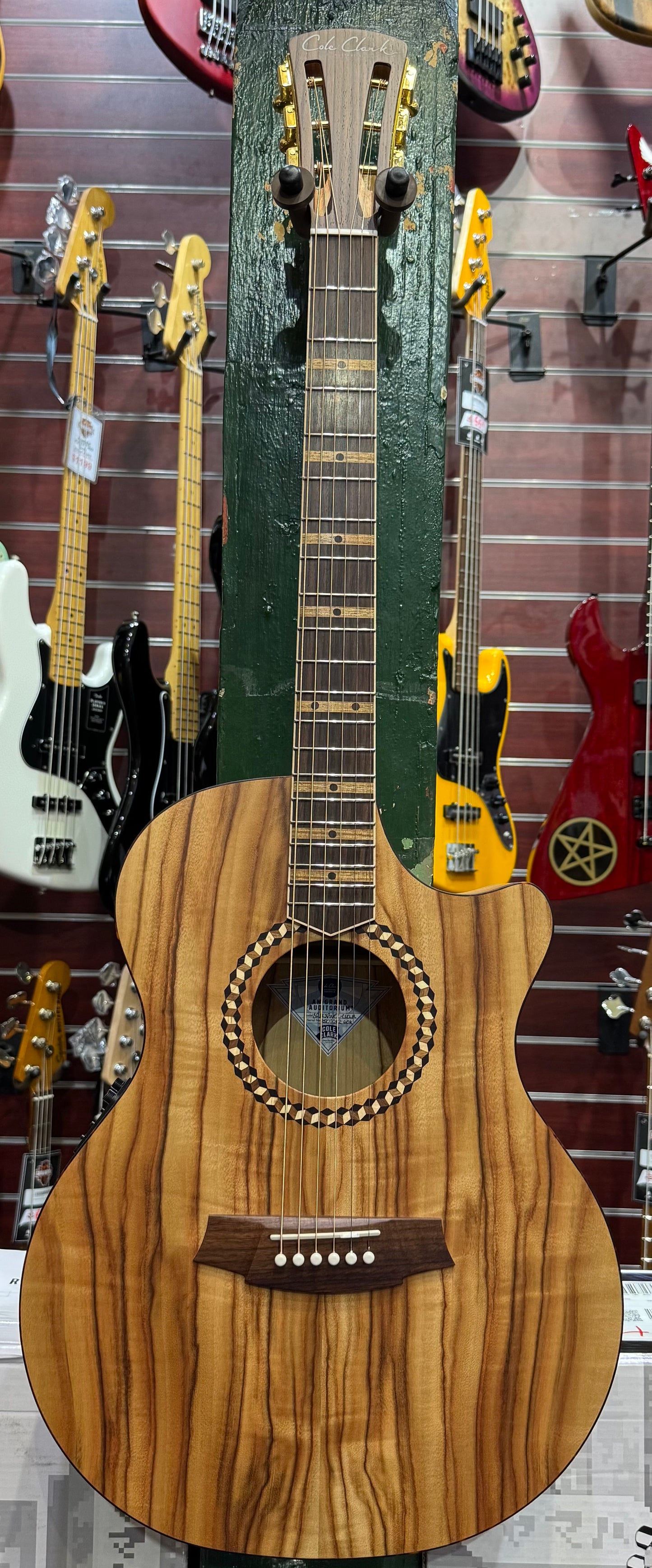 Cole Clark CCSRDLXANEC-CLCLR 'Studio Recording Deluxe' - 60k Edition - Camphor Laurel