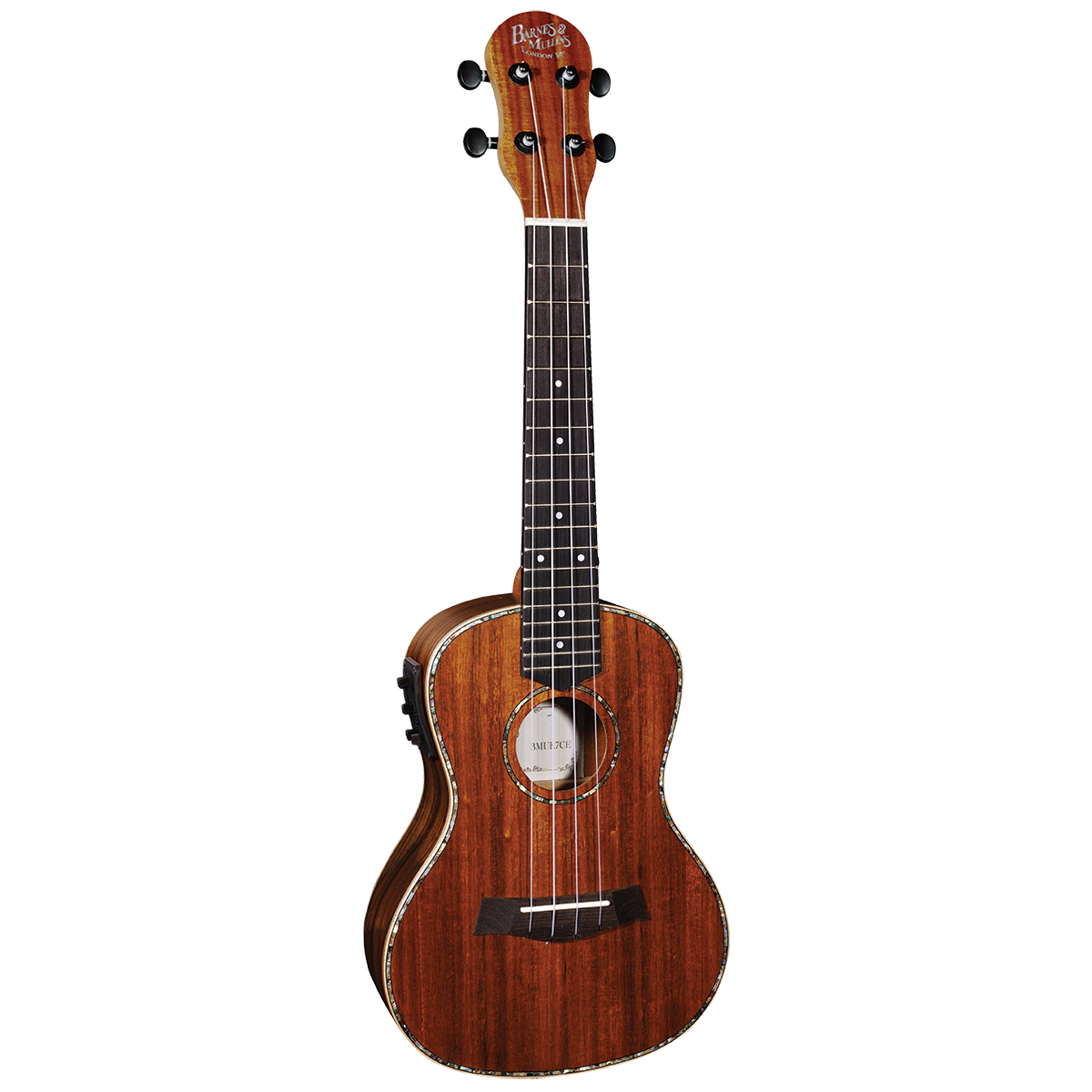 Barnes & Mullins BMUK7CE Concert Koa Ukulele w/ Pickup