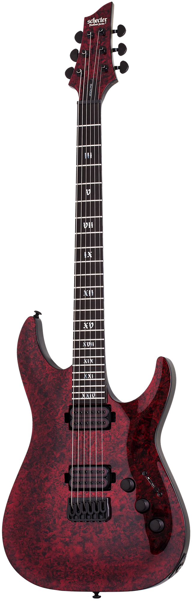 Schecter C-1 Apocalypse - Red Reign