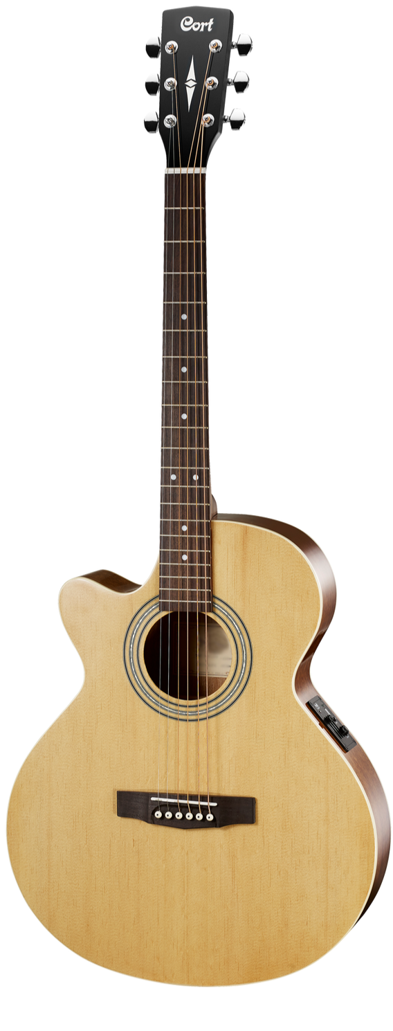 Cort SFX-ME Acoustic Guitar - Open Pore - Left-Handed