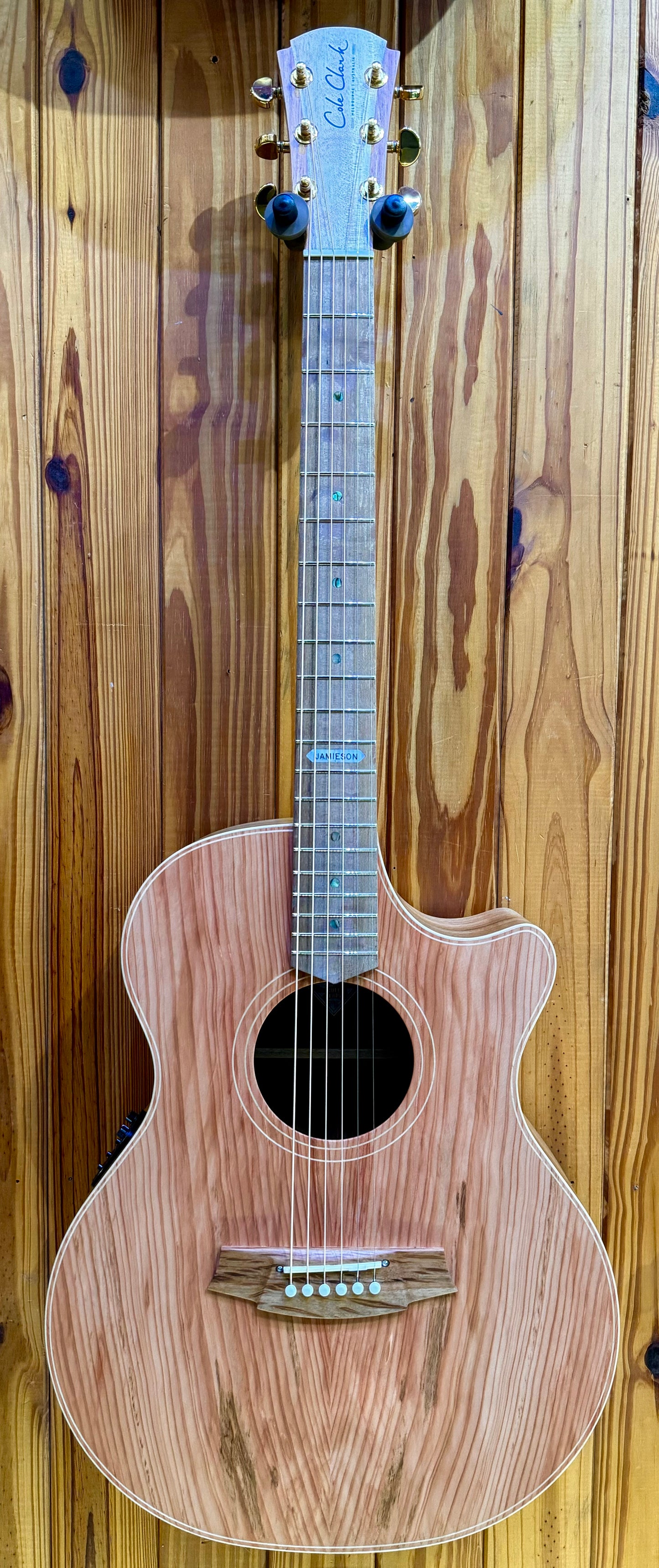 Cole Clark Ltd Edition 'Jamieson' Angel ANEC2 - Redwood Top Blackwood Back and Sides