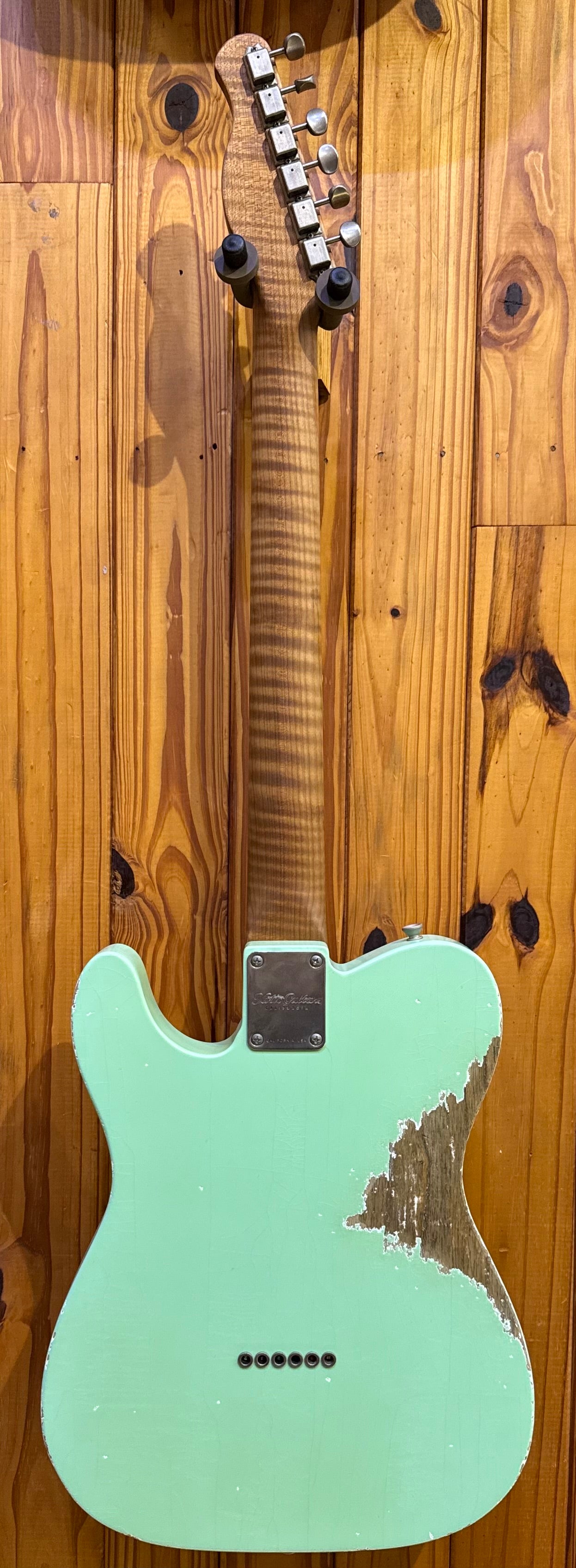 Xotic California Classic XTC-1 - Surf Green - Heavy Aged MN #3634