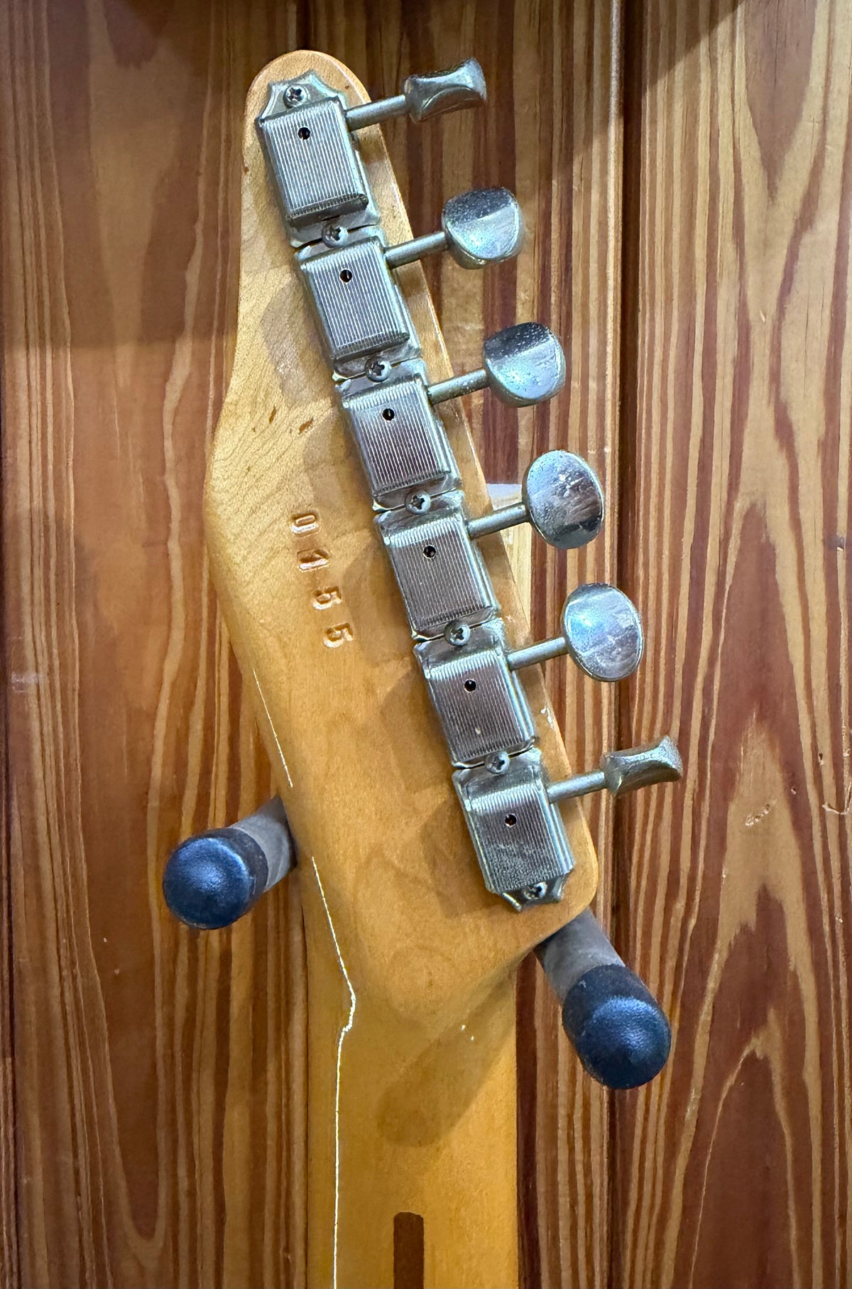 Tomkins T-Style Electric Guitar - Made in Australia - Red Cedar - Pre-Loved