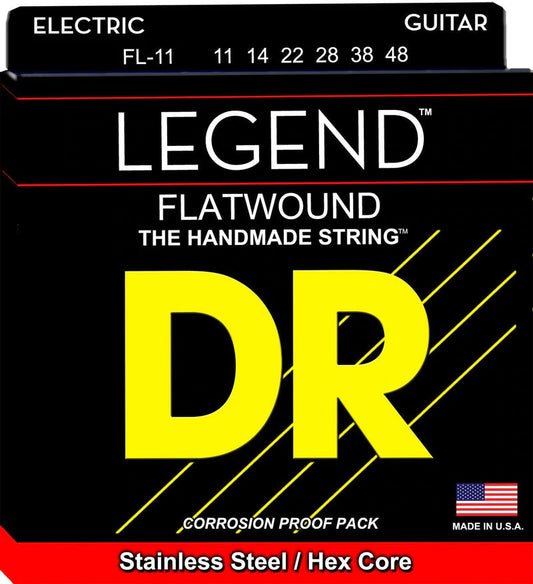 Dr FL-11 Legend Flatwound Strings Light 11-48