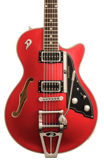 Duesenberg Starplayer TV DuoTone Semi-Hollow Electric Guitar - Catalina Red
