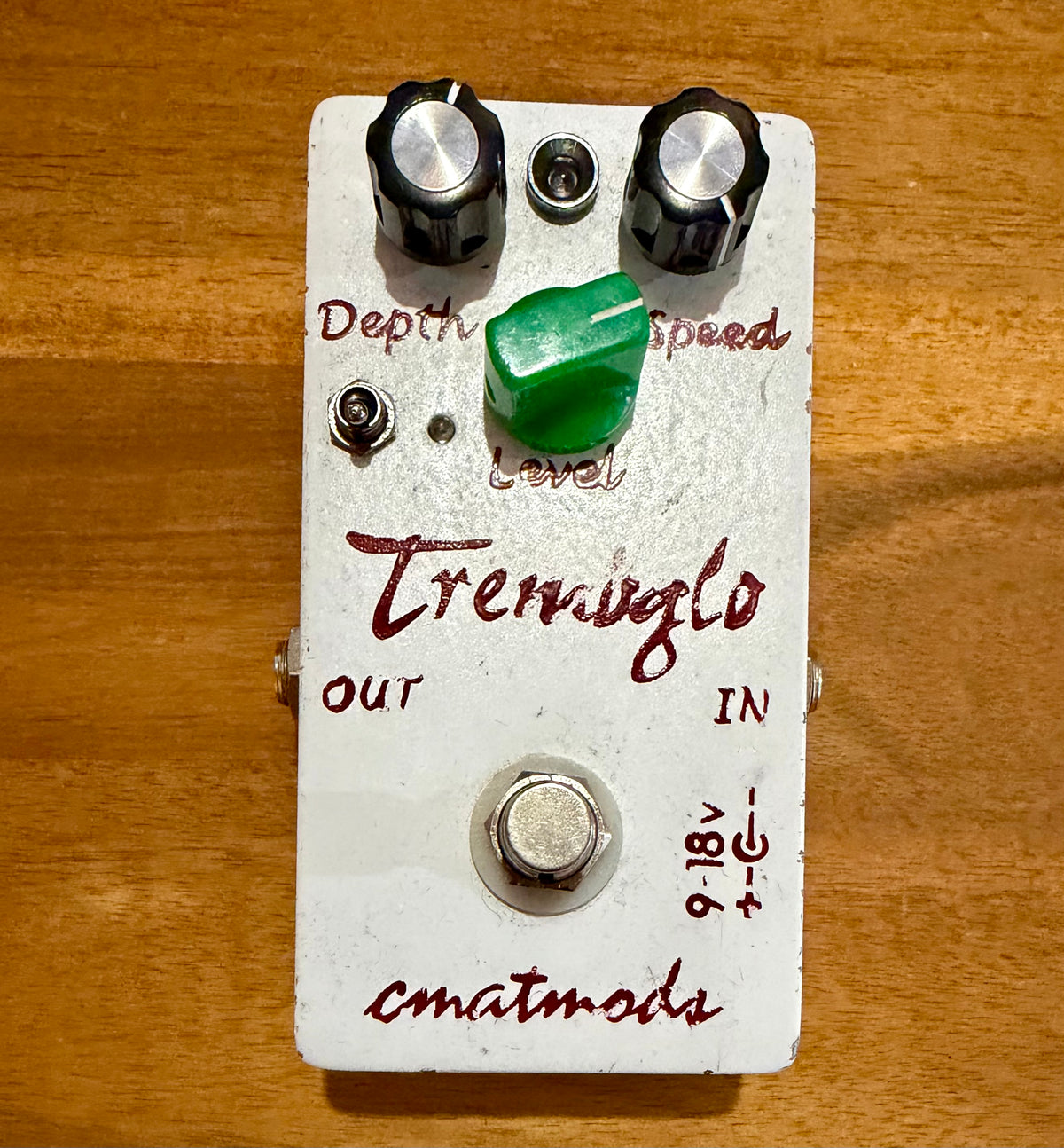 CMAT Mods Tremoglo Tremolo Pedal - Pre-Loved