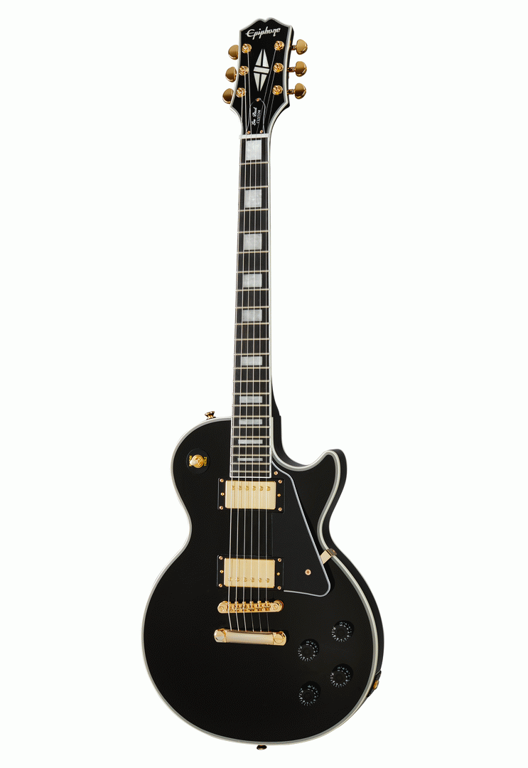 Epiphone Les Paul Custom Ebony - Black