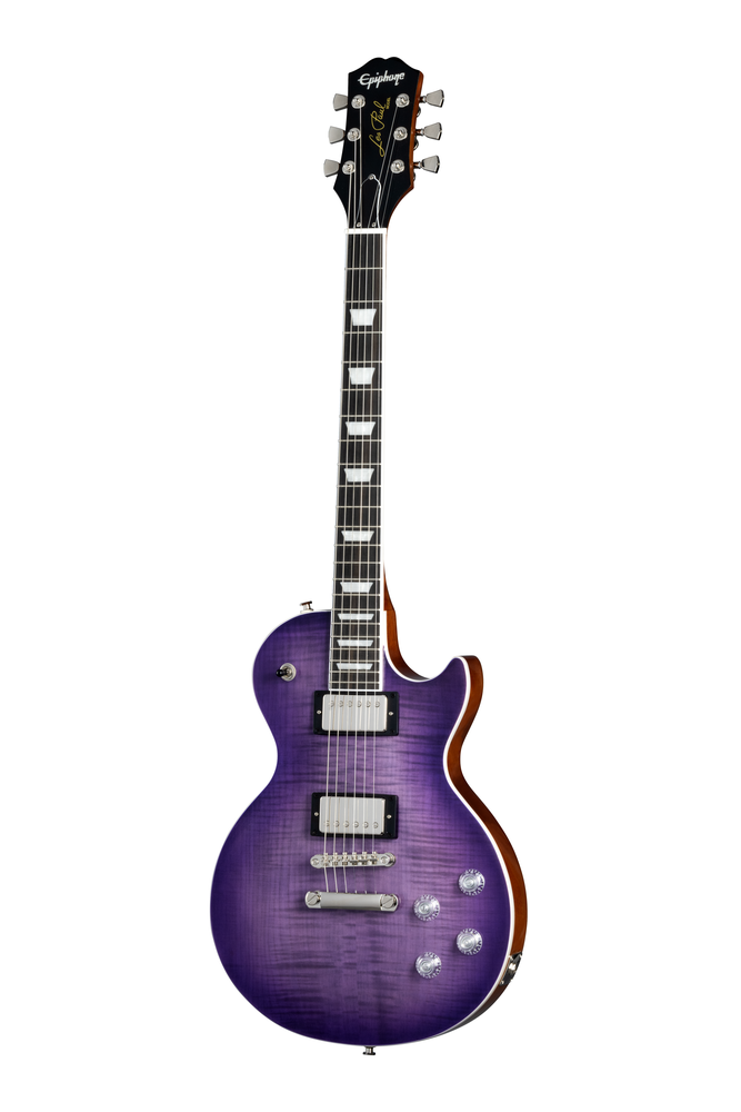 Epiphone Les Paul Modern Figured Electric Guitar - Purple Burst