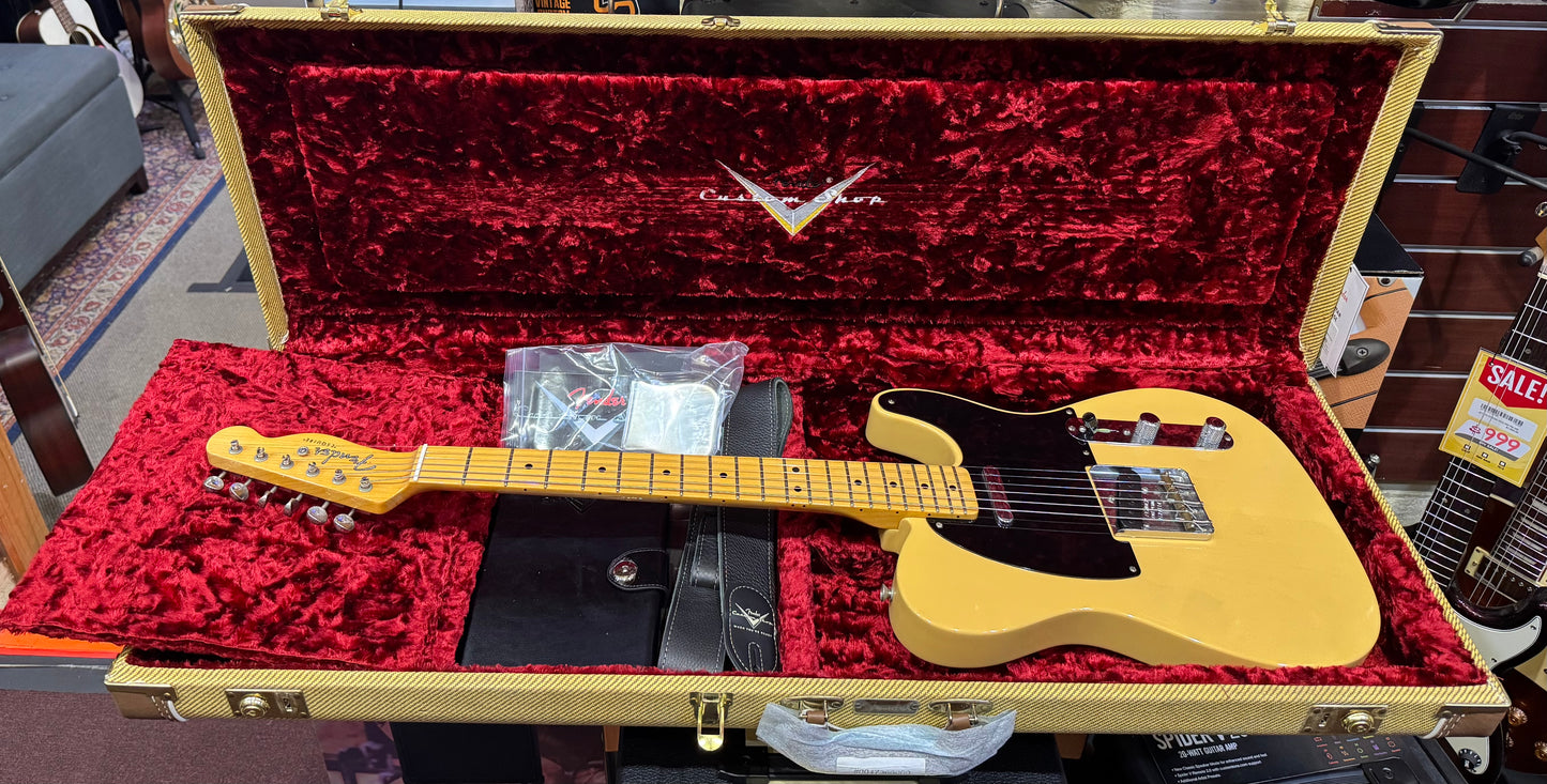 Fender Custom Shop 1950 ’Double Esquire' Esquire - Nocaster Blonde - Pre-Loved