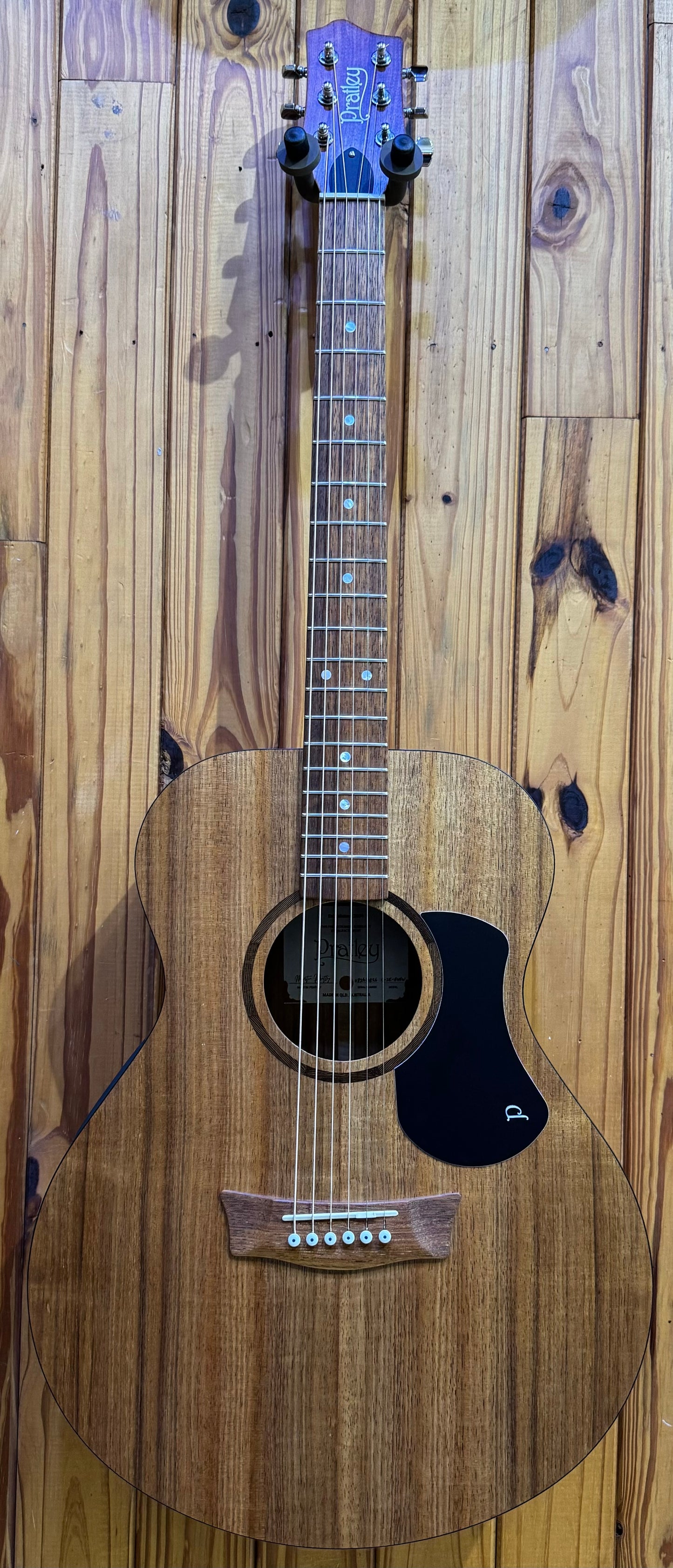 Pratley PRC-SE-BWBW Classic Series Concert Model Solid Blackwood, w/ Pickup & Gigbag