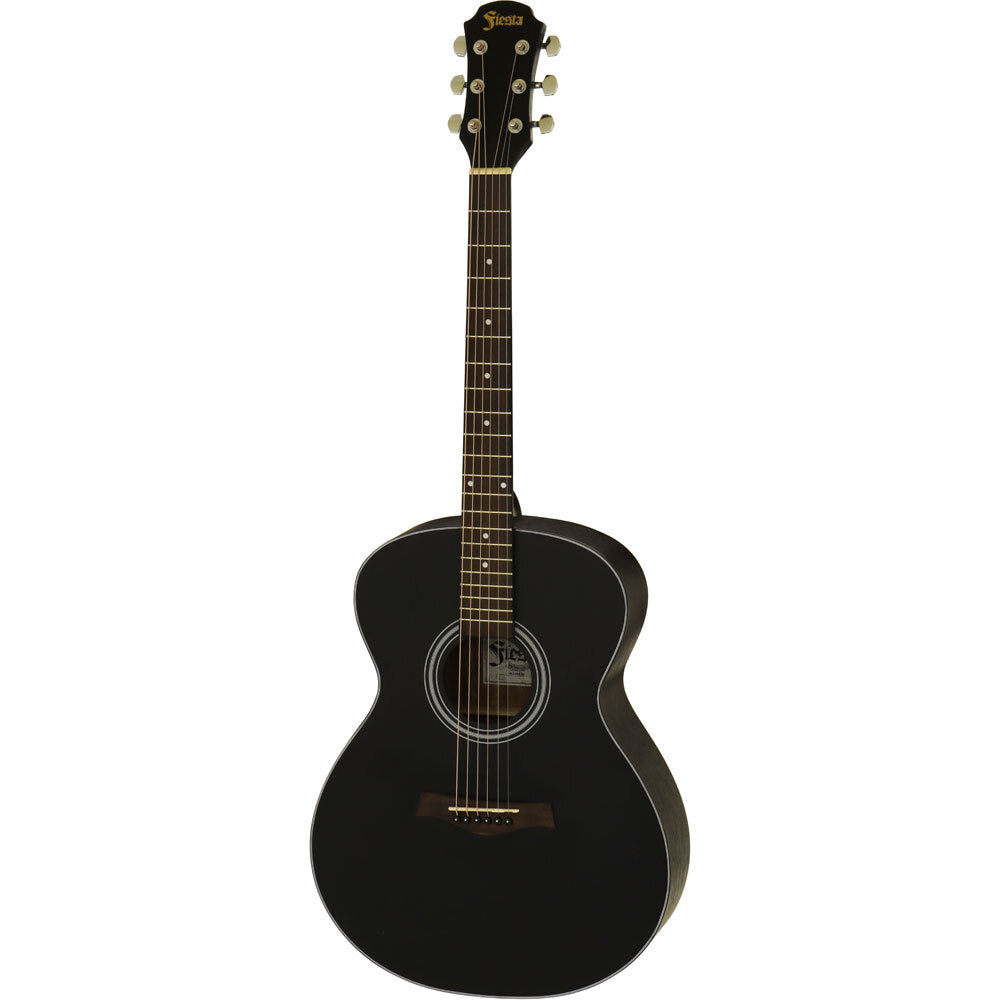 Aria Fiesta Series Folk Acoustic Guitar - Black