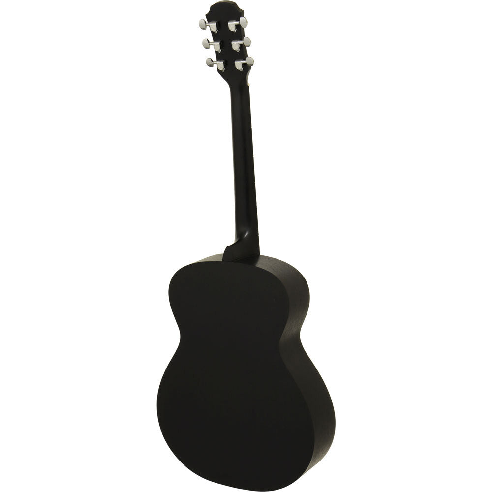 Aria Fiesta Series Folk Acoustic Guitar - Black