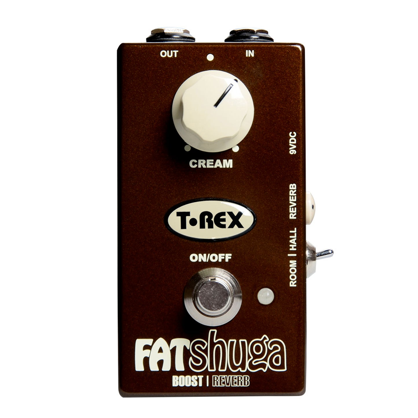 T-Rex Fat Shuga Boost Reverb Pedal